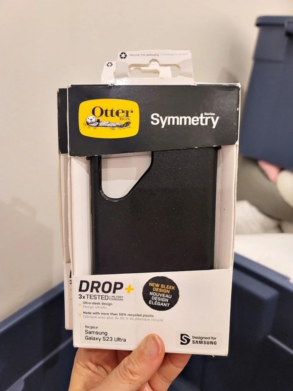 2 Pack OtterBox Symmetry Series DROP+ for Samsung Galaxy S23 Ultra Phone Case